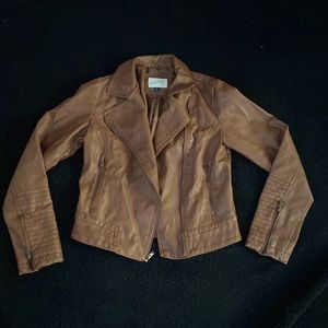 Womens leather jacket